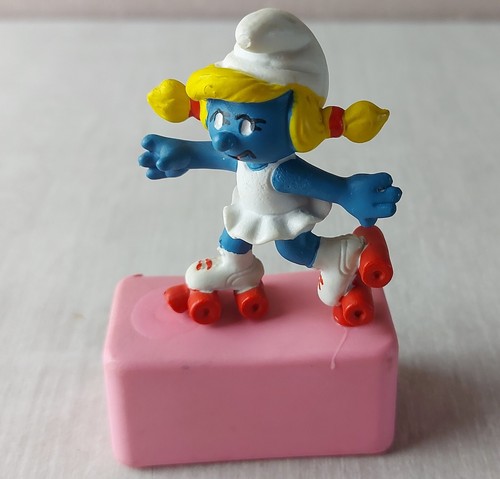 Ancienne figurine schtroumpf - schtroumpf, /